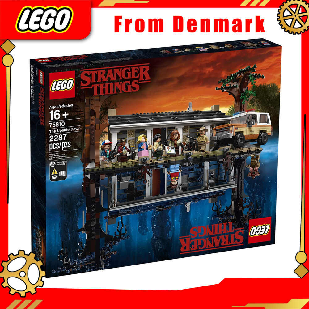 LEGO 75810 Movie Stranger Things Upside Down World Assembled Building