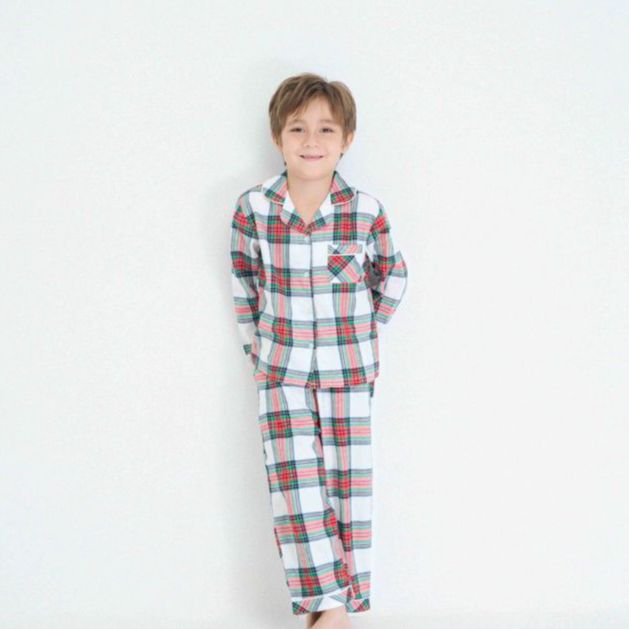 [Mua 3 giảm 20%, mua 2 giảm 15%] Bộ piijama dài tay, chất liệu kate họa tiết đặc trưng NOEL cho bé SDK011W12