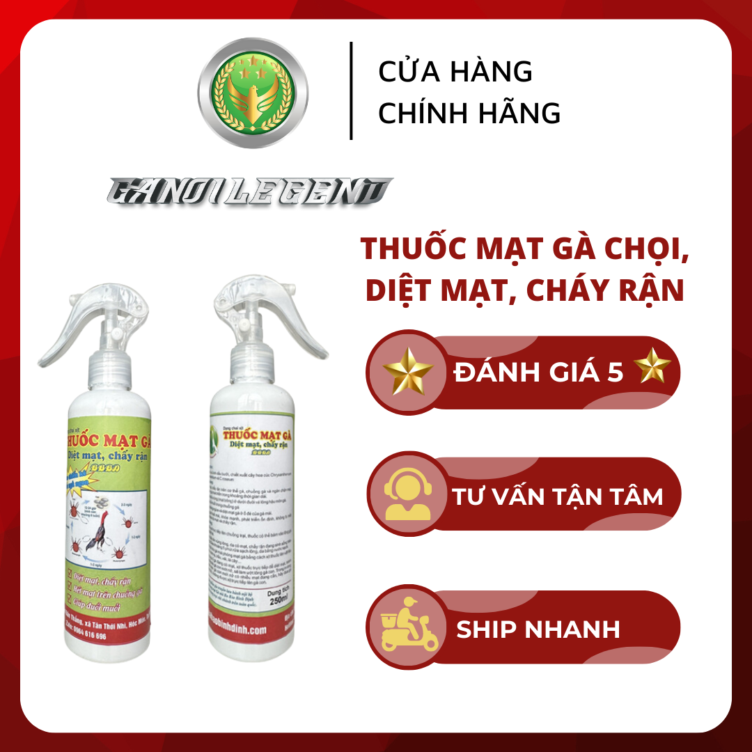 BA BẢO - THUỐC MẠT GÀ CHỌI, GÀ ĐÁ DIỆT MẠT, CHẤY RẬN