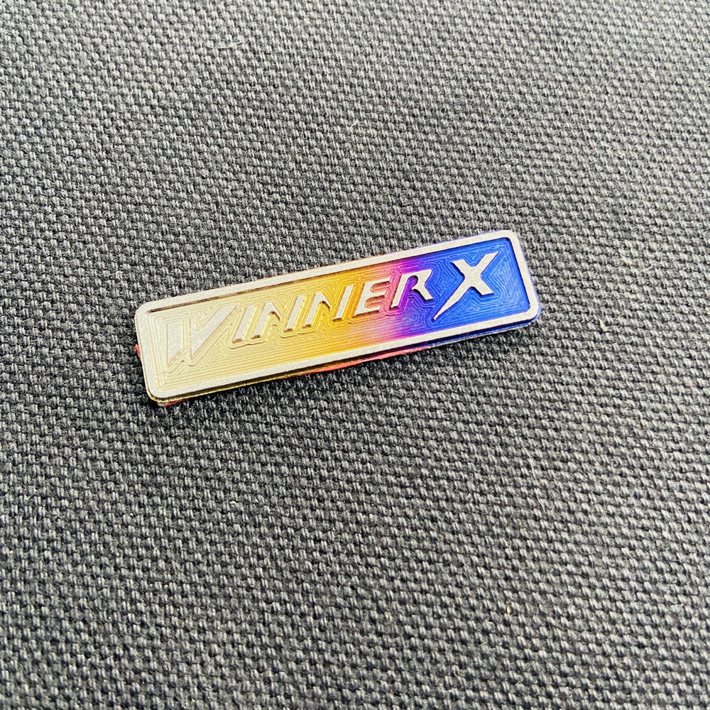 [HCM][CHUYÊN TITAN MINI] TEM TITAN WINNER X 3D MINI TRANG TRÍ XE MÁY KEO 3M DÍNH CỰC CHẮC