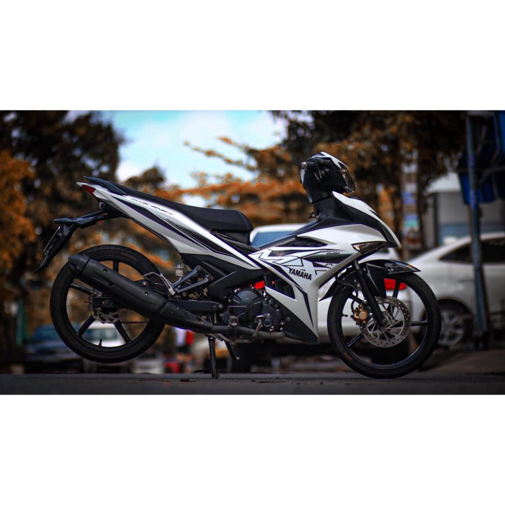 Tem rời Mx king đen cho Exciter 150 trắng