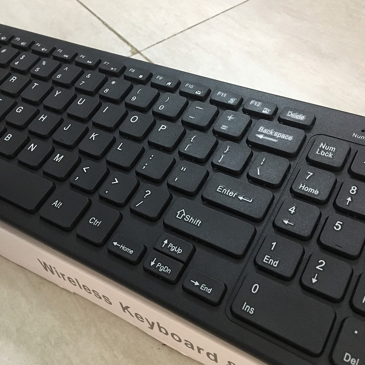 [HCM]COMBO Phím chuột không dây (Đen) / Wireless Keyboard & Mouse
