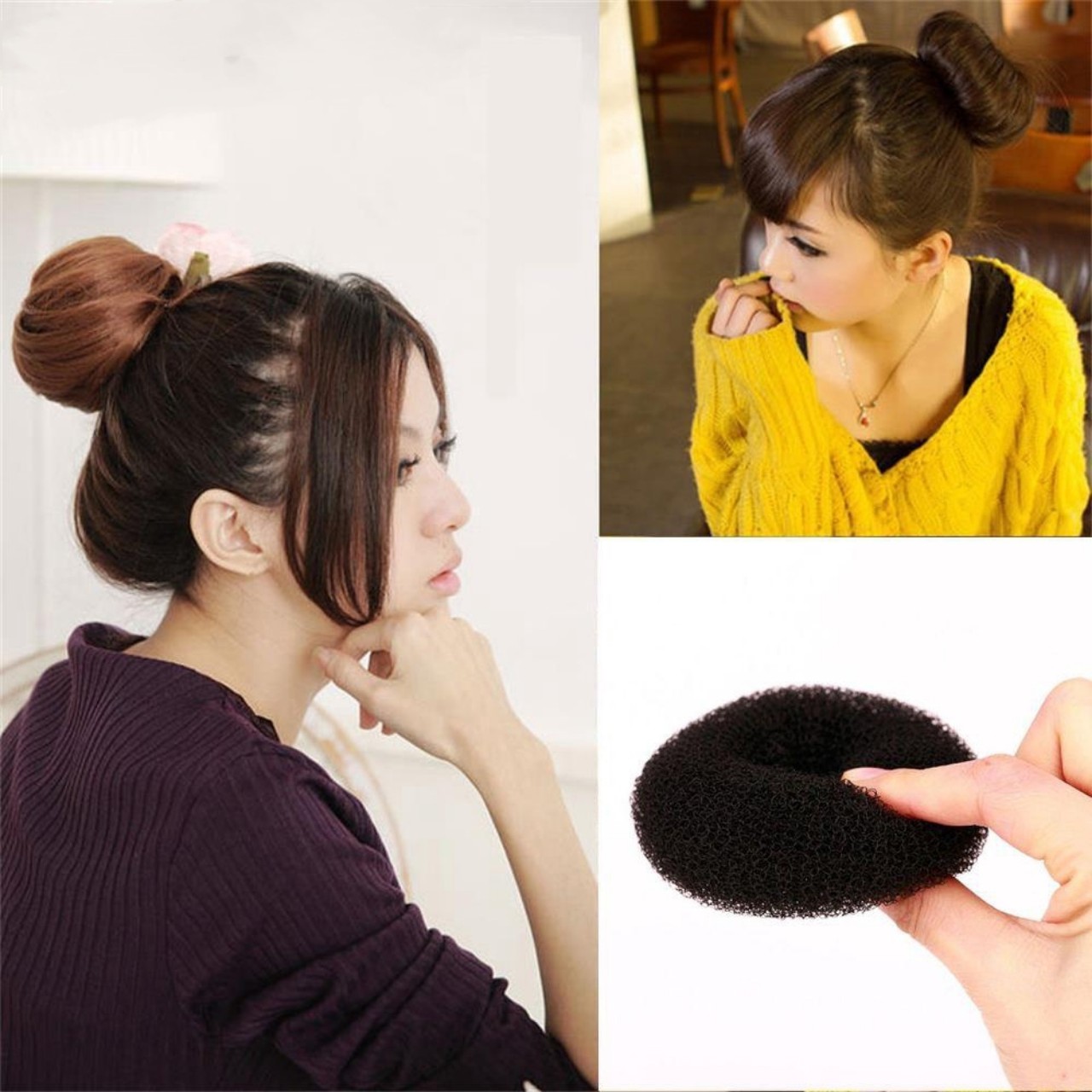 [HCM]Dụng cụ búi tóc củ tỏi siêu xinh
