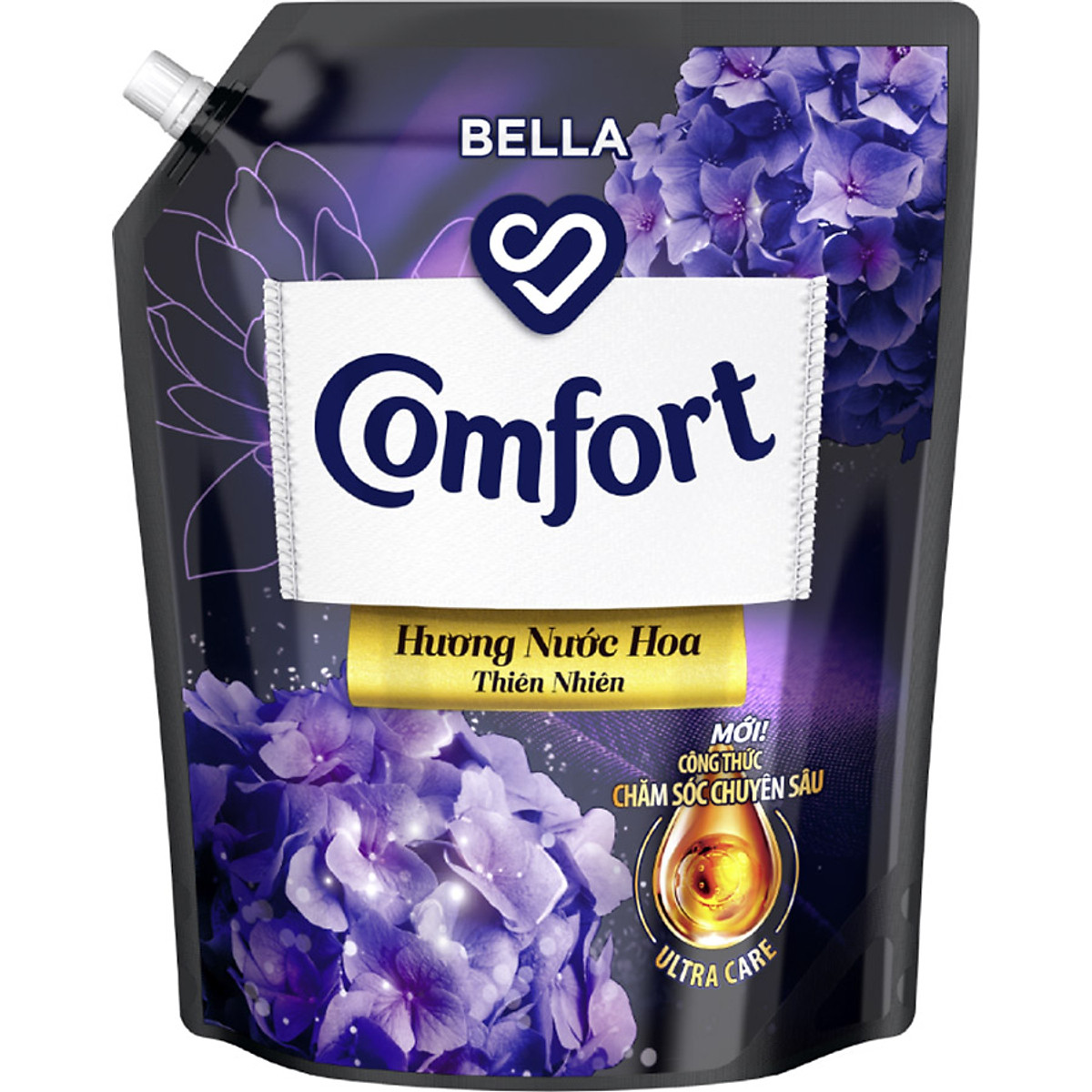 Nước xả vải Comfort Nước hoa Bella túi khổng lồ 3.8L