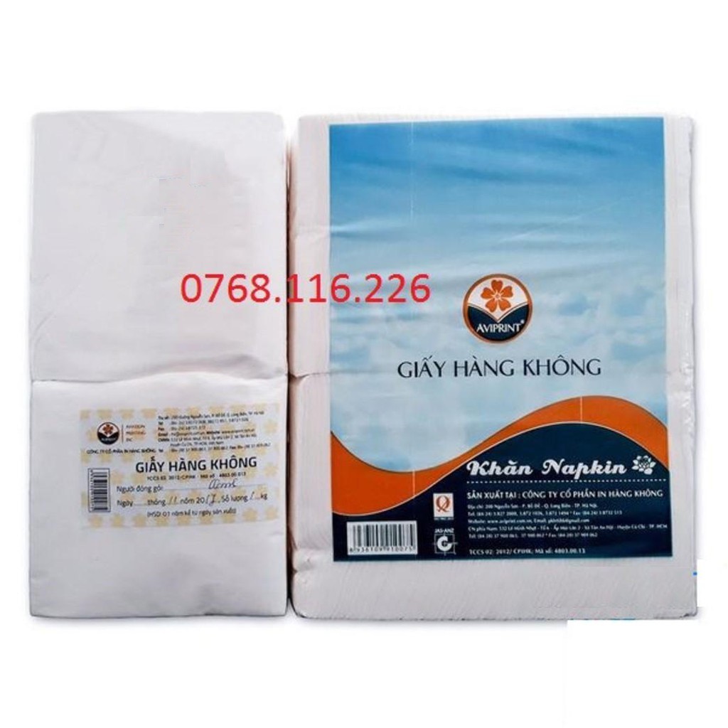 GIẤY ĂN NAPKIN DAI MỊN SIÊU TIẾT KIỆM BỊCH 800GR