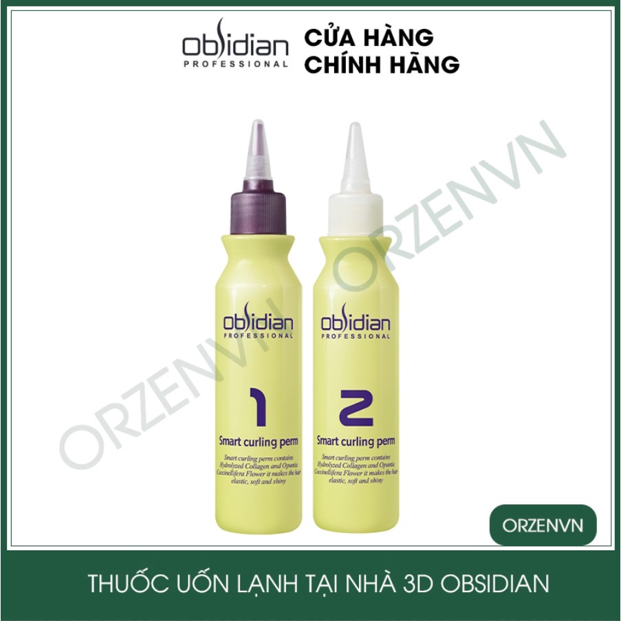 Thuốc uốn tóc lạnh tại nhà Obsidian 3D Hàn Quốc 120ml