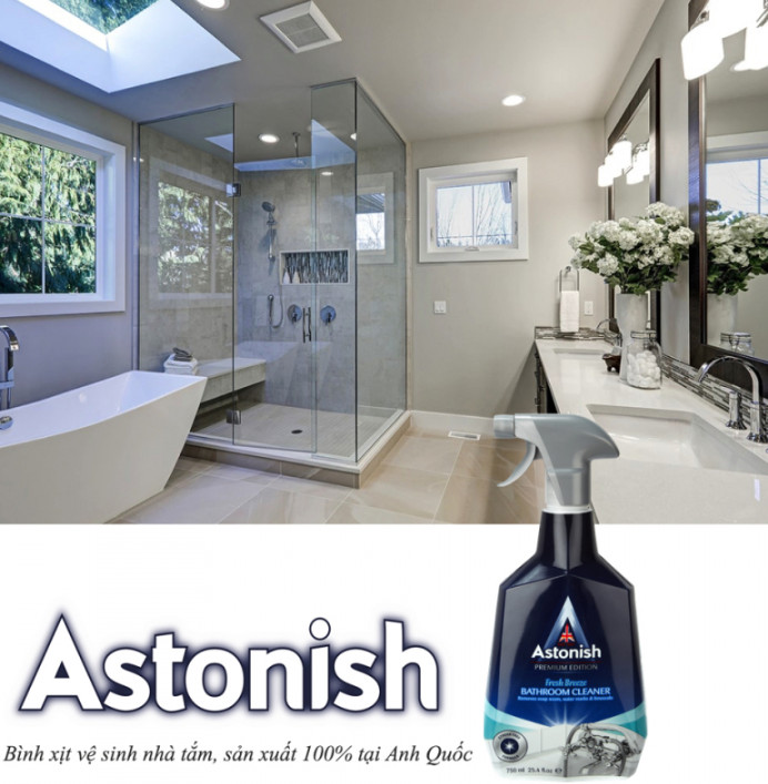 Bình xịt tẩy rửa nhà tắm Astonish C6710_750ml