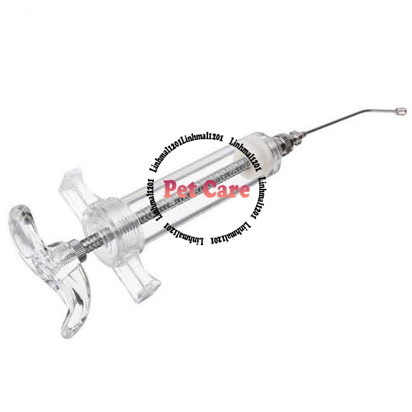 Xi lanh bơm thức ăn bột định lượng cho chim vẹt