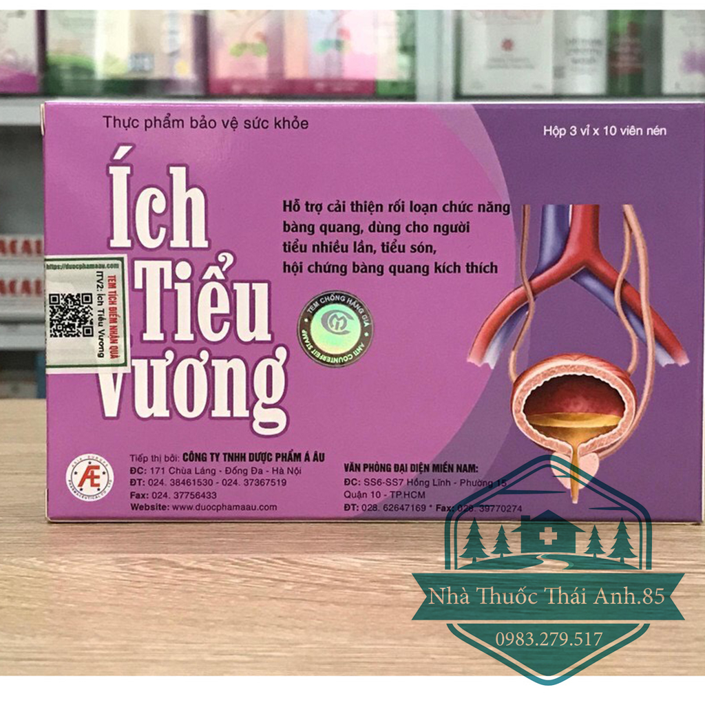ÍCH TIỂU VƯƠNG HỘP 20 VIÊN