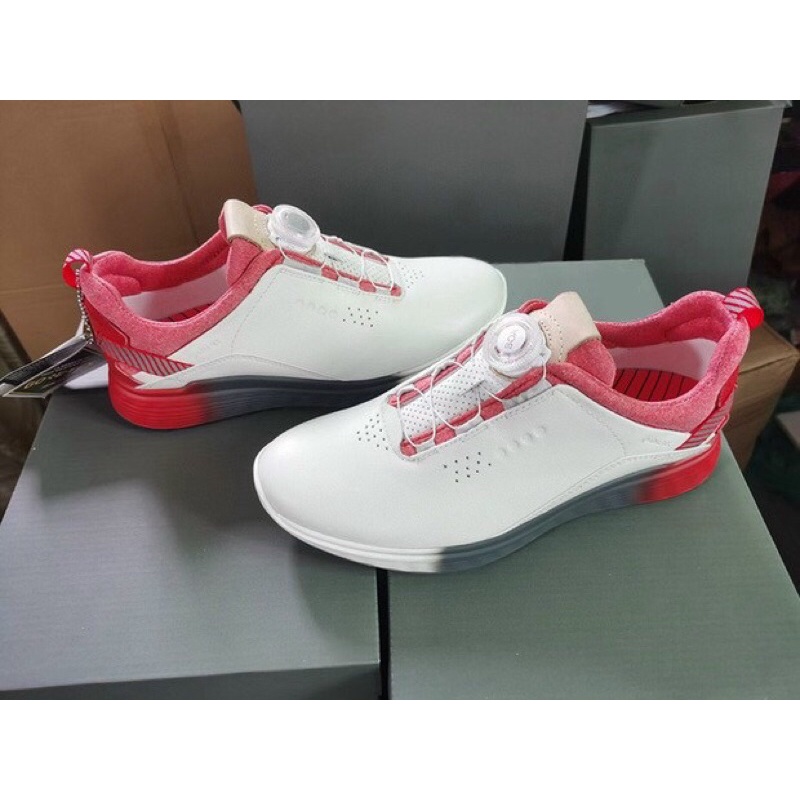 Giày Golf Nữ ECCO nút vặn Tiện Lợi.