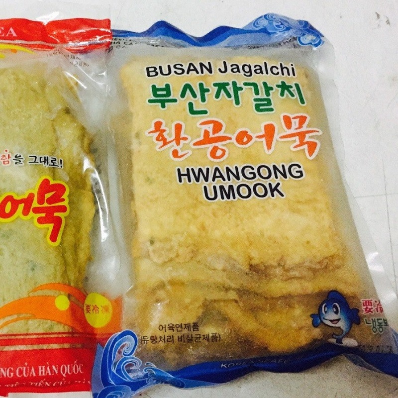 Chả cá miếng nhập khẩu Hàn Quốc ( túi tách lẻ 225gr)