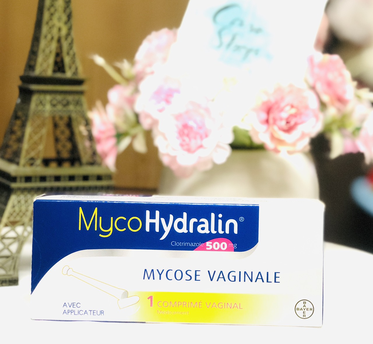 Viên đặt Myco Hydralin ( MycoHydralin ) 500mg - Nội địa Pháp date 2024