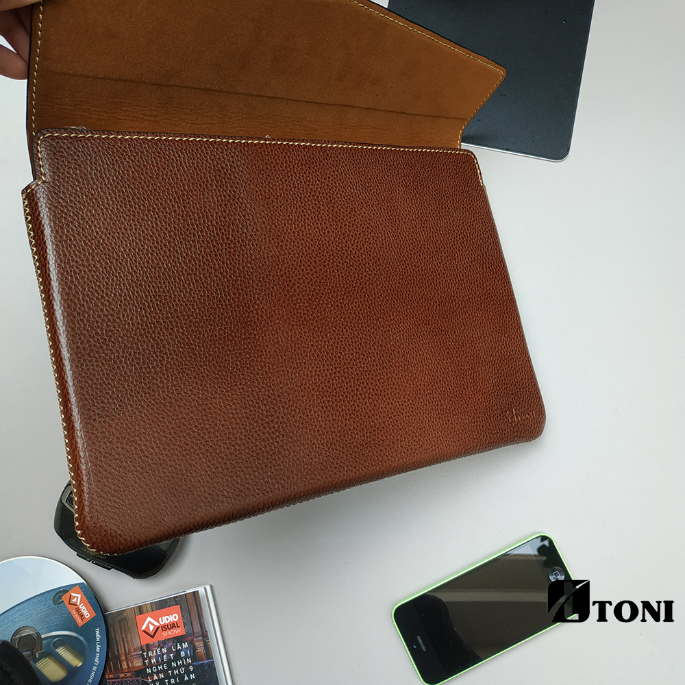Bao da thật handmade TONI cho New Macbook Pro 15-2016