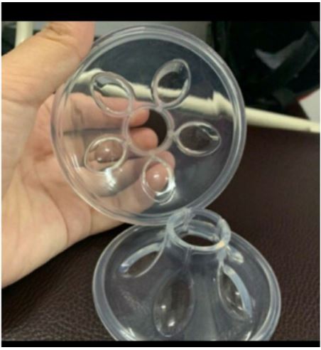 Phễu Massage Silicone Cho Dòng Máy Hút Sữa Điện, Tay