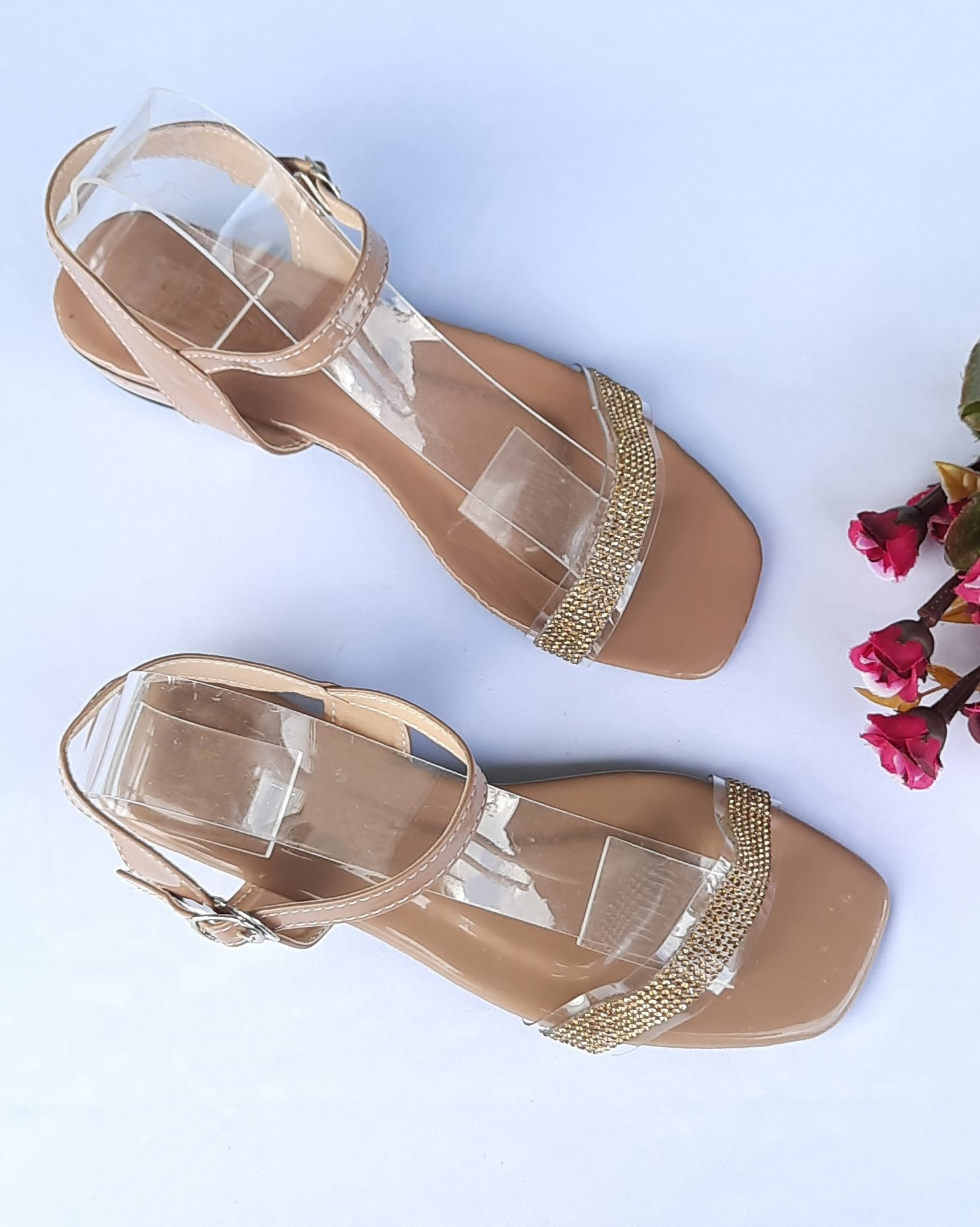 (Miễn ship) Giày sandal bệt quai ngang dáng basic PinkShopGiayDep SĐBCS