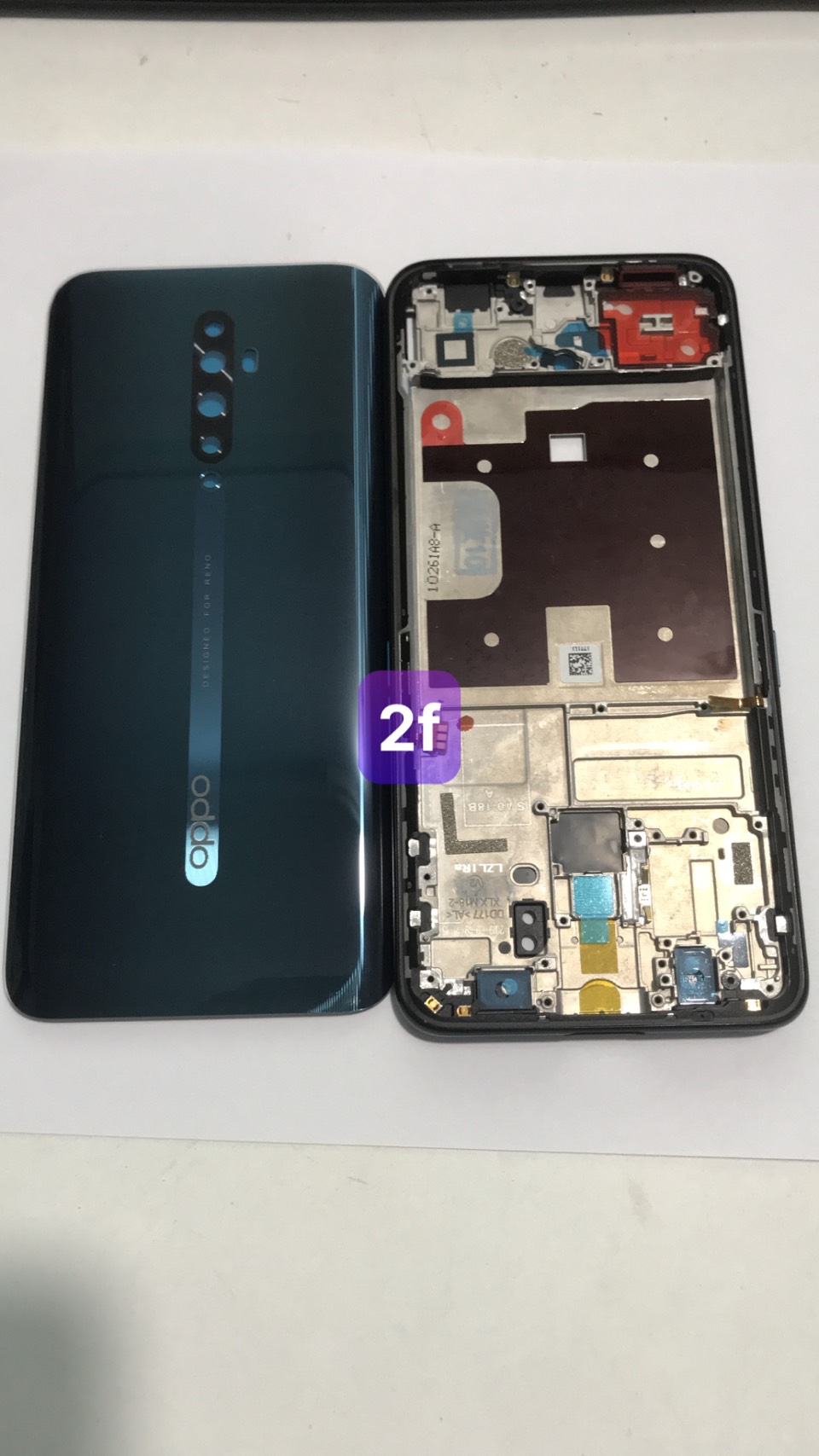 bộ vỏ zeno 2f (gồm .xương.lưng.nút bấn)