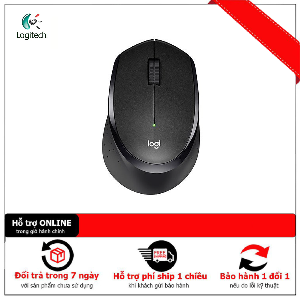 [HCM][Bán Lỗ] Chuột Logitech M330 Silent Plus -【100% Original product】
