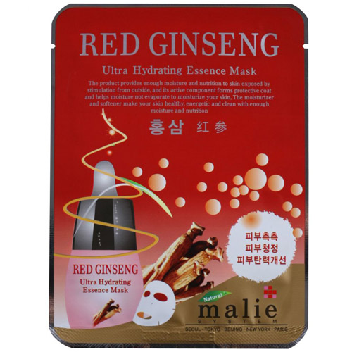Mặt Nạ Dưỡng Đẹp Da Hồng Sâm Hàn Quốc Bịch 10 Miếng