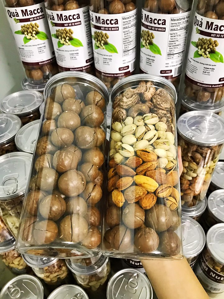 ❌❌ Hạt Macca Nứt Vỏ Tự Nhiên 500g