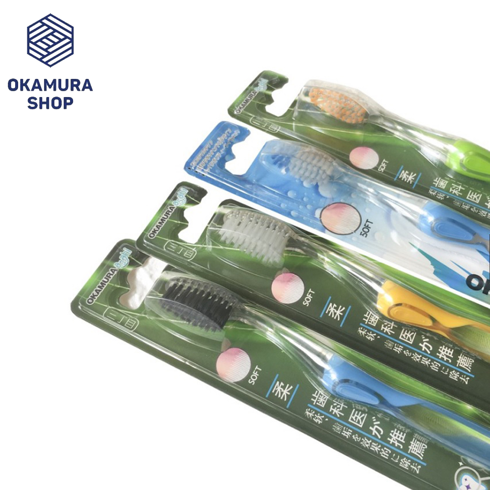 [HCM]Bàn chải đánh răng Okamura chất lượng Nhật Bản