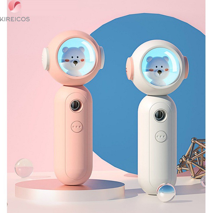 [HCM]Máy Xông Mặt Phun Sương Xịt Khoáng Bù Ẩm Cầm Tay Mini Gấu Không Gian T01 Giao Ngẫu Nhiên