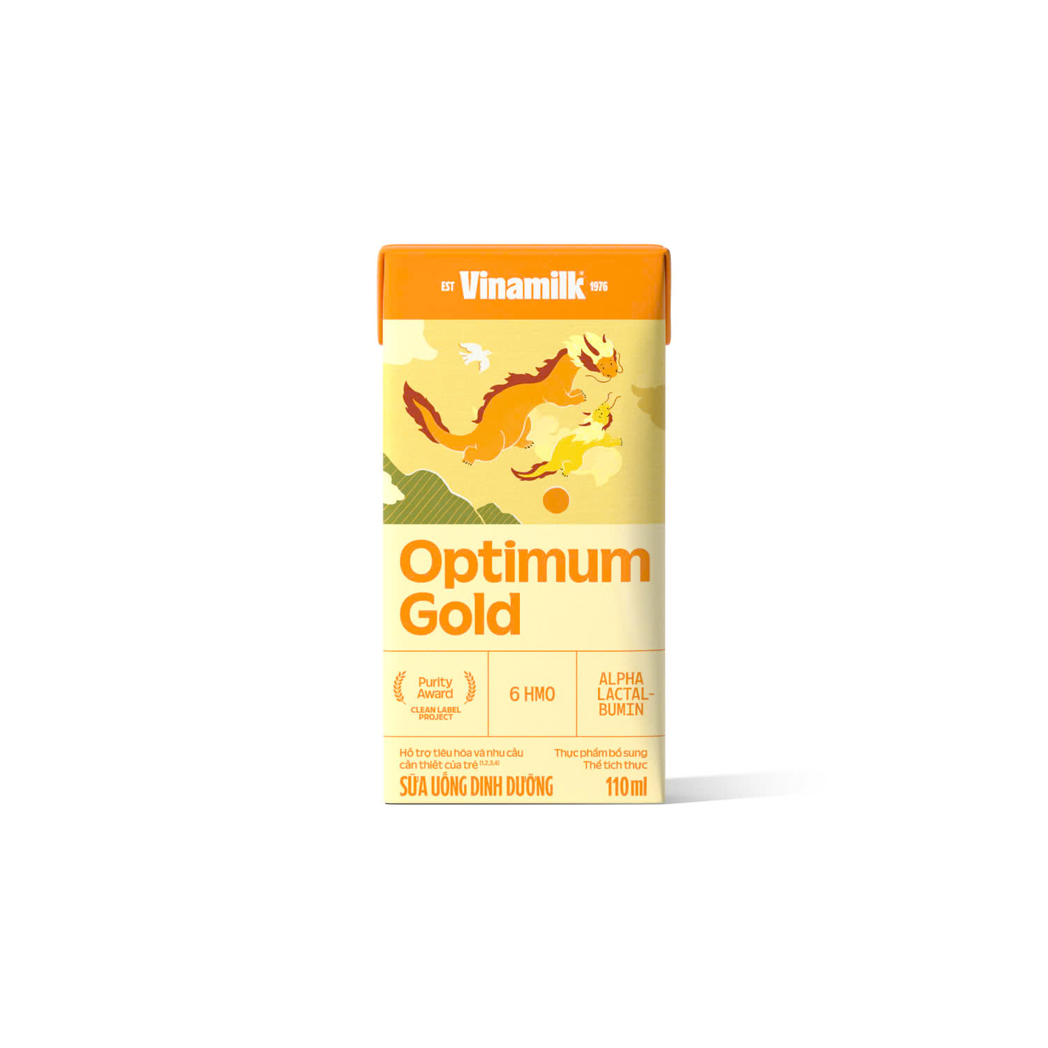 Thùng 48 hộp Sữa pha sẵn Optimum Gold 110ml