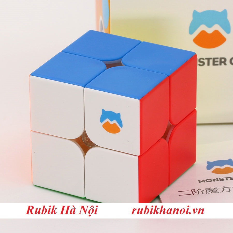 Rubik 2x2 gan monster go có nam châm cao cấp