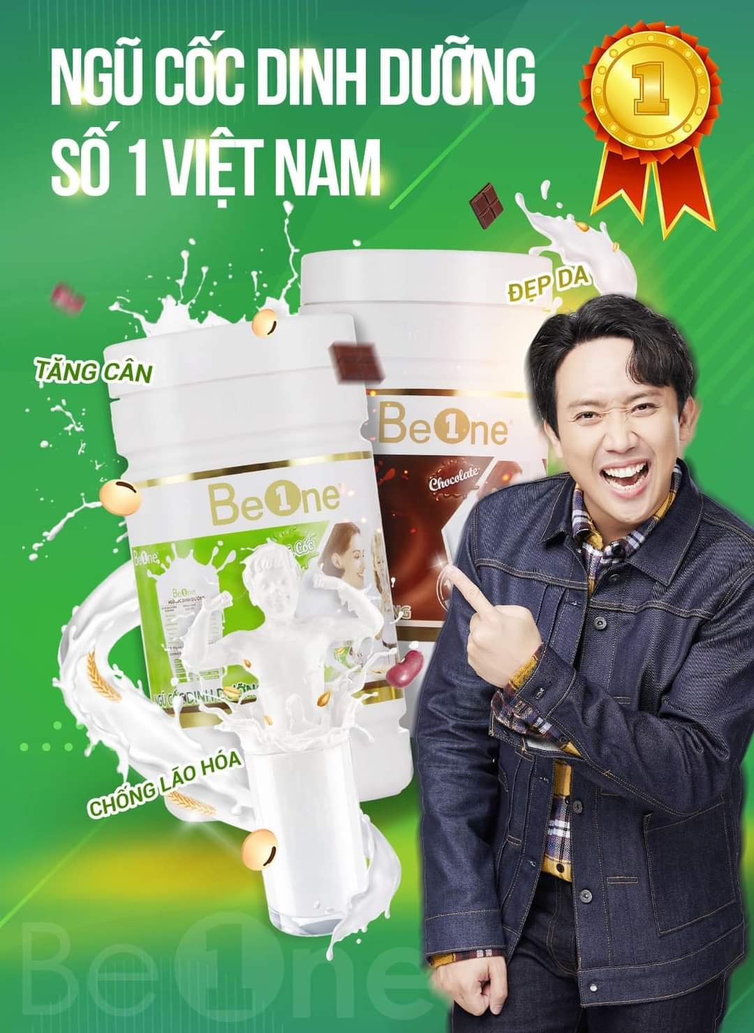 (Mẫu Mới, Date Mới) Ngũ Cốc Dinh Dưỡng Beone (Vị Truyền Thống Vani)