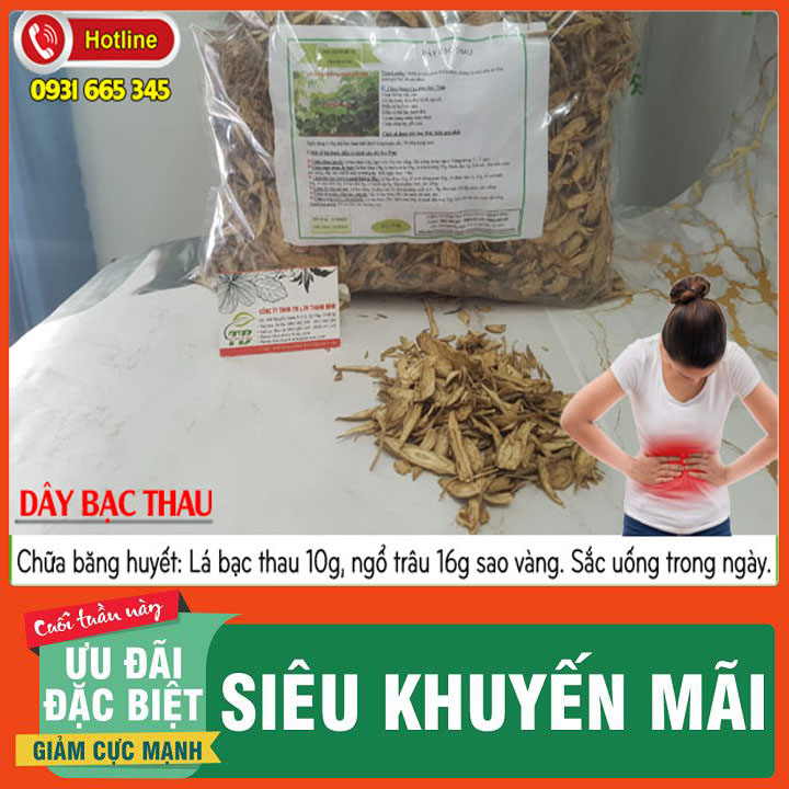 Dây bạc thau khô loại cao cấp 1kg hàng chất lượng - đông y thanh bình