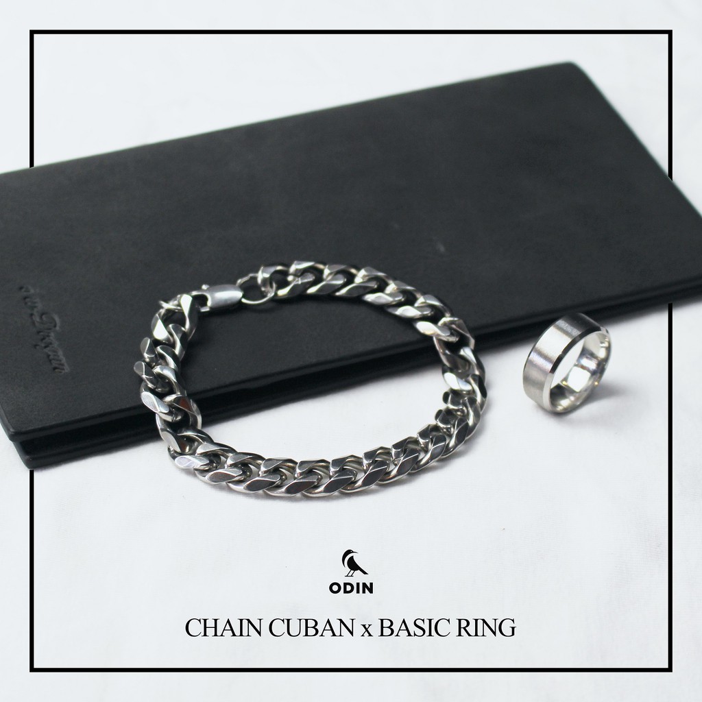 Vòng tay - nhẫn Titan KHÔNG GỈ - ODIN