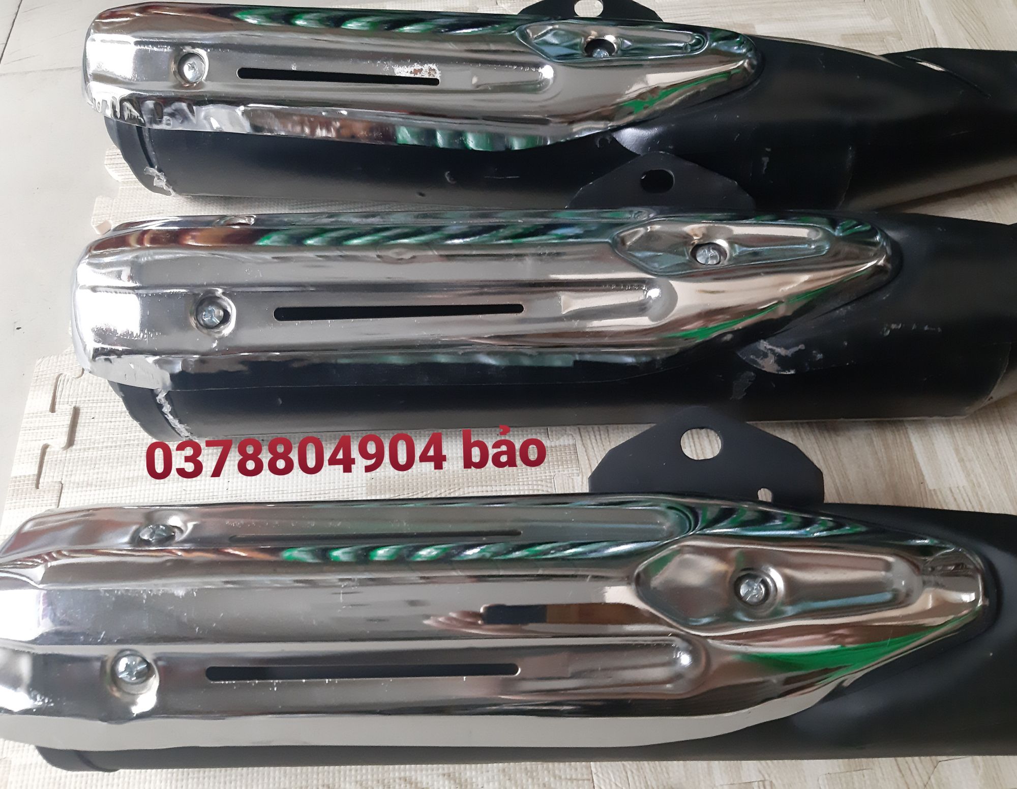 Pô EXCITER 135 đời xe 5 số full cổ inox ( tiếng êm như zin)