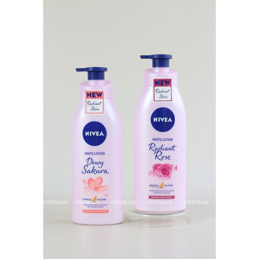 Sữa dưỡng thể dưỡng trắng da NIVEA Radiant Skin 350ml