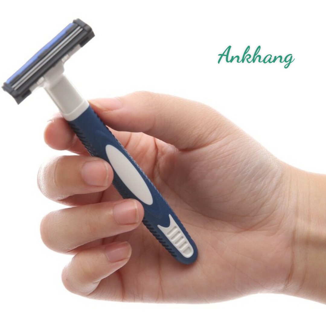 Dao Cạo Râu Schick Exacta 2 – Dao Cạo 2 Lưỡi Sắc Bén, Êm Da, Cạo Sát An Toàn