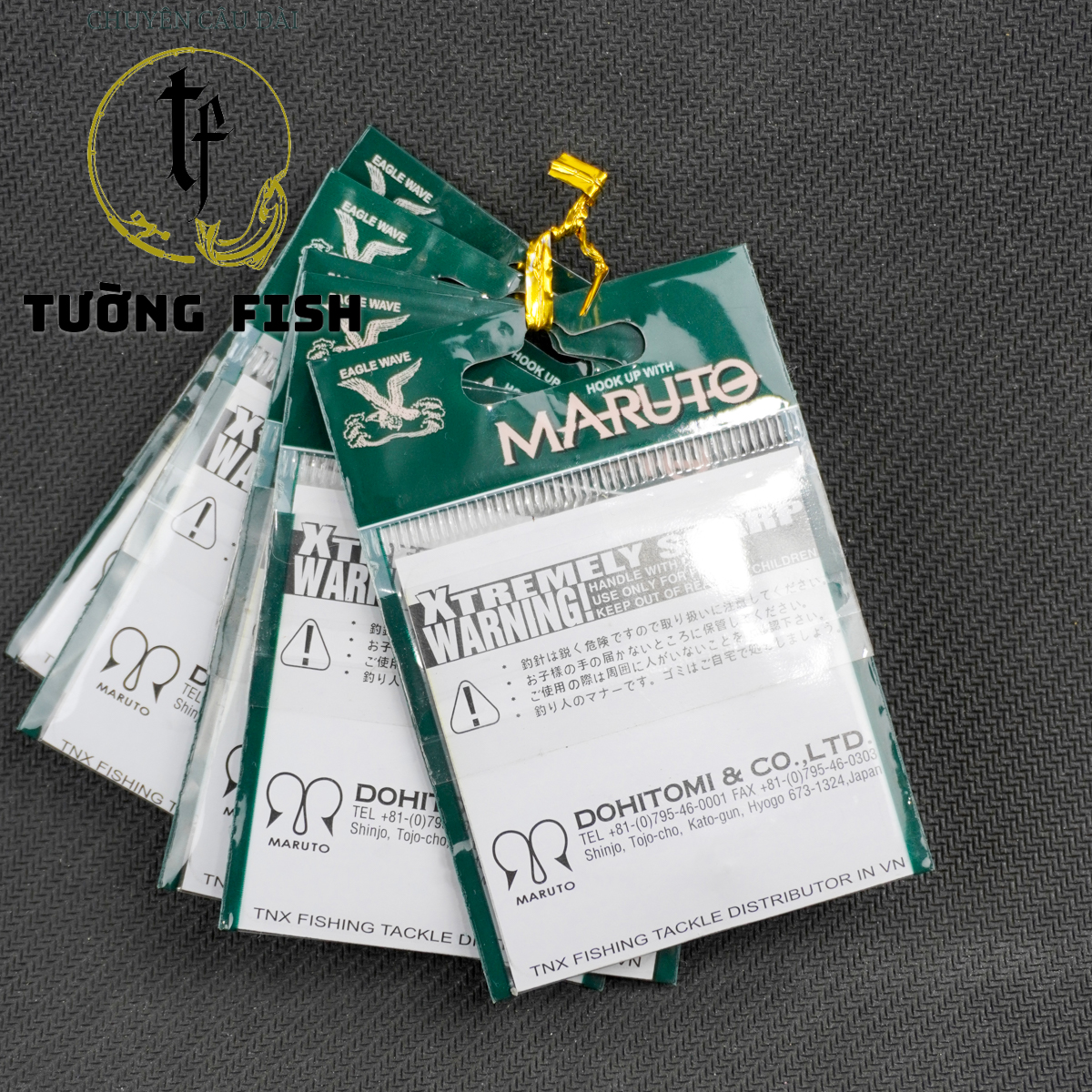 Lưỡi Câu Cá Maruto 9644 10 size