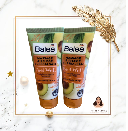 [HÀNG NỘI ĐỊA ĐỨC] - Kem dưỡng massage chân Balea - Feel well