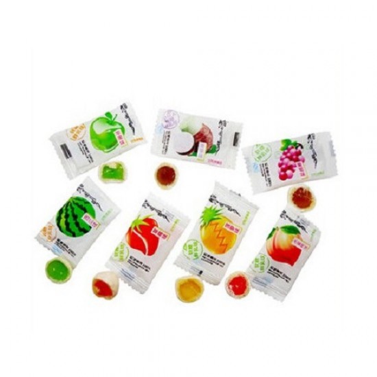 Combo 2 bịch Kẹo mềm nhân trái cây Milk Soft Candy Mixed Flavour 320g
