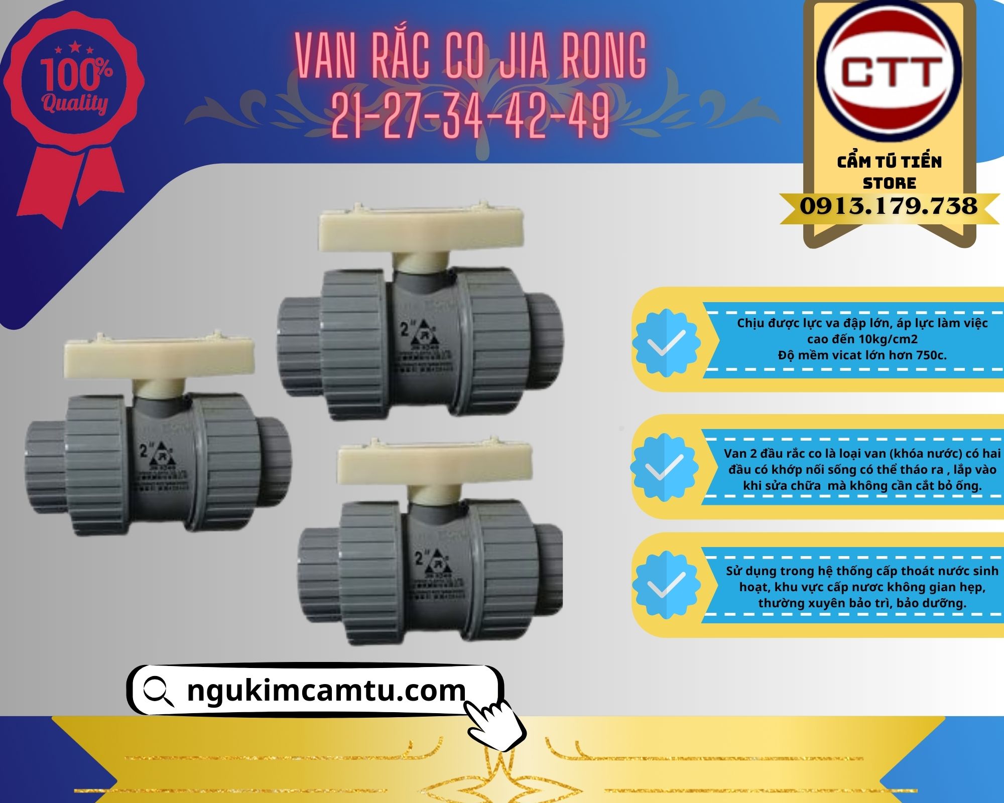 Van rắc co jia rong phi 21-27-34-42-49