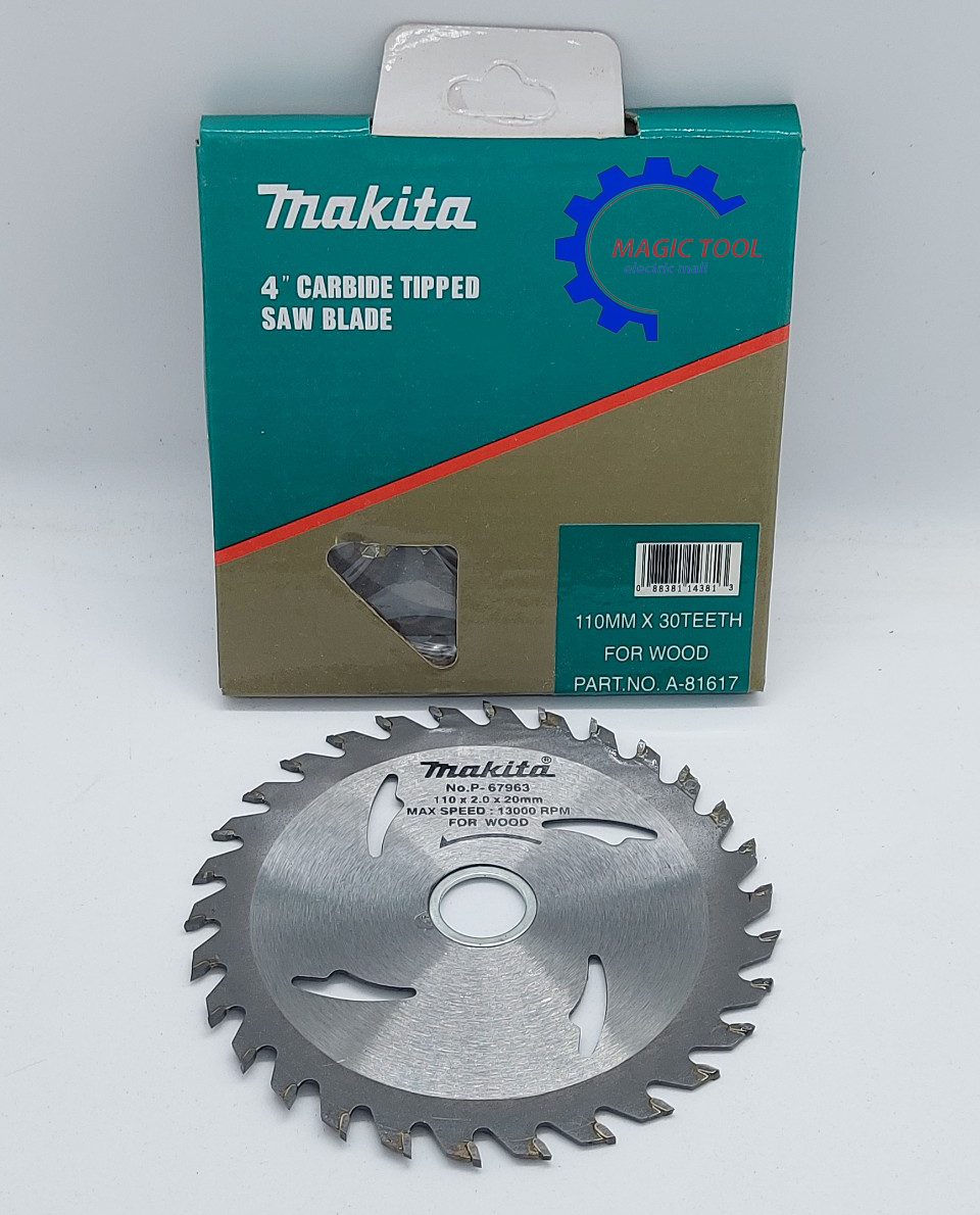 Lưỡi cắt gỗ MAKITA phi 100 Hàng Chính Hãng