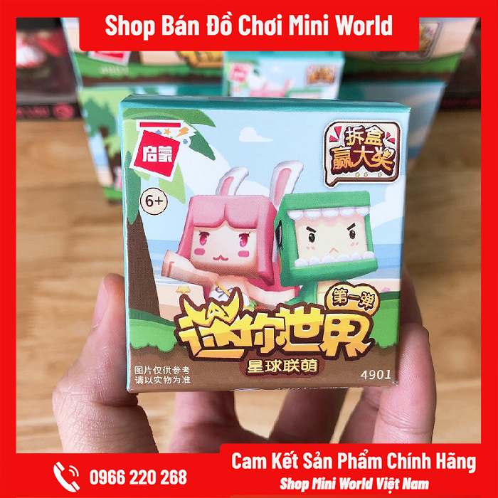 Mô hình Mini World Nhân Vật Bí Ẩn [Gửi 1 Hộp Ngẫu Nhiên]