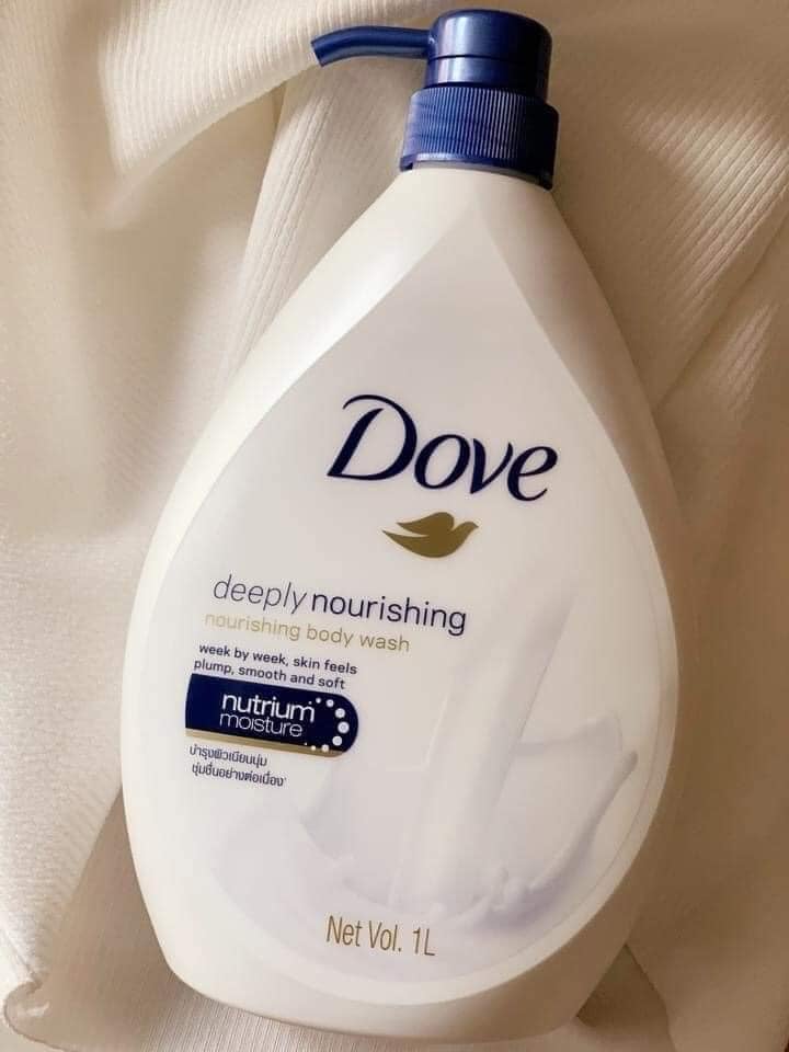 [Tặng 2 miếng mặt nạ cao cấp] SỮA TẮM DOVE DEEPLY NOURISHING THÁI 1000ML