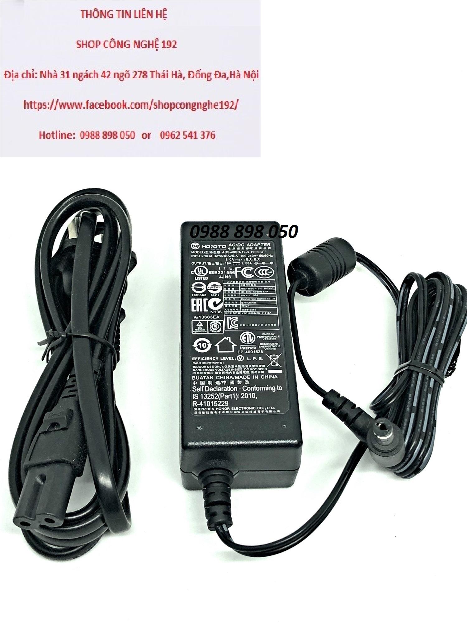 Nguồn màn hình Acer 19V 1.3A bản gốc