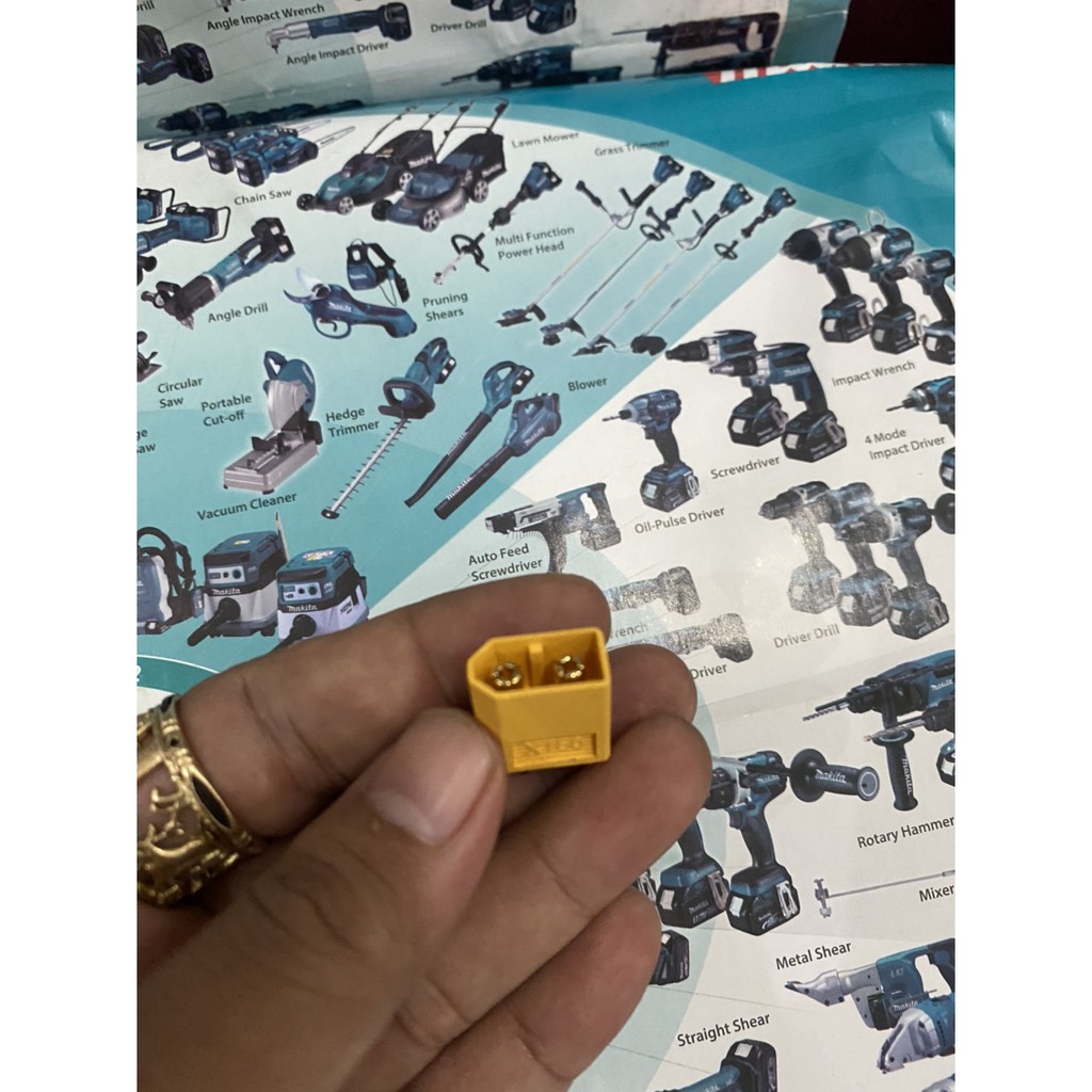 ( 5 CÁI ) Jack XT60 (Jack esc và jack Pin).