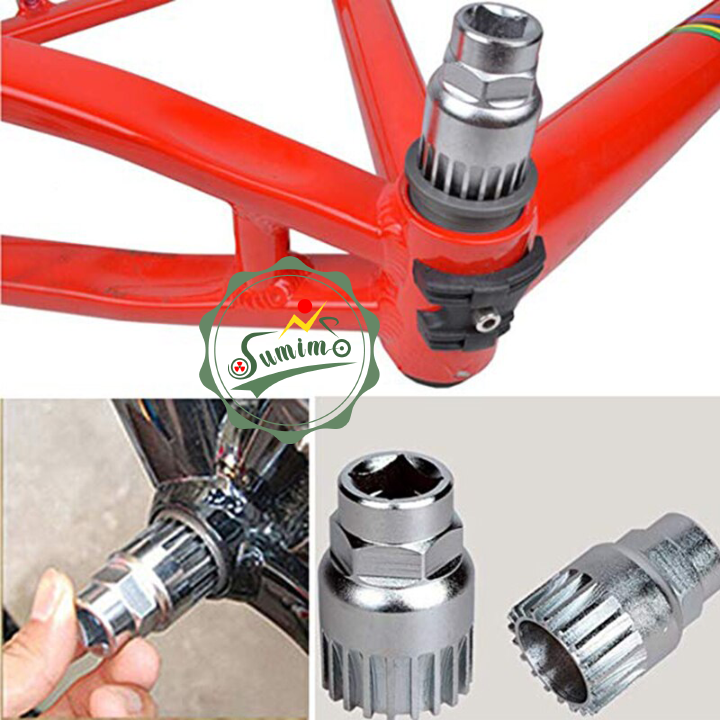 Cảo cốt giữa bạc đạn xe đạp TOOPRE TP-V20 thép xi