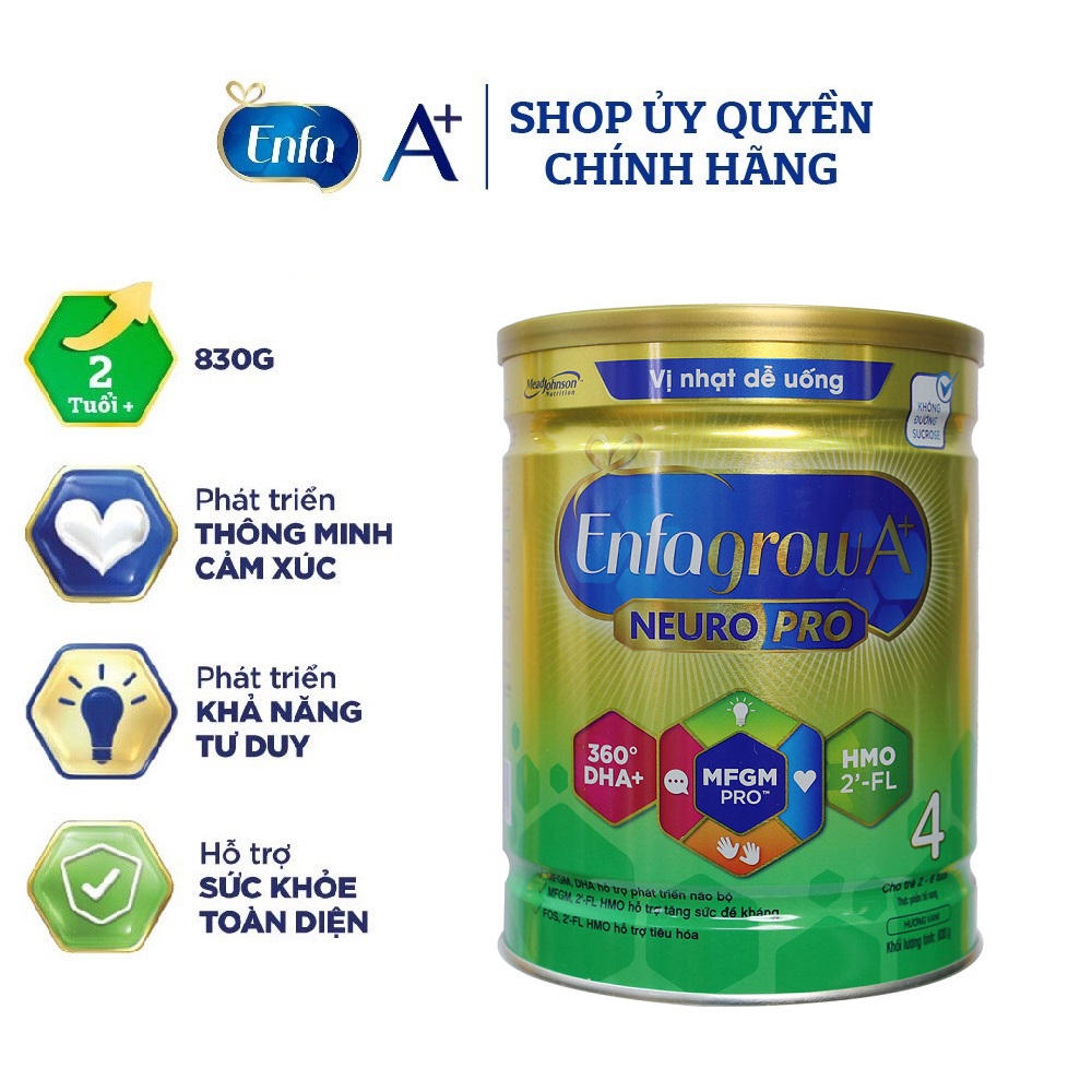 Sữa Enfamil A+ 1,2 Enfagrow A+ 3,4 830g ( Date 2026 )