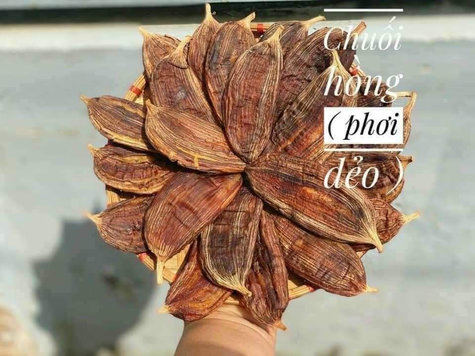CHUỐI HỒNG SẤY DẺO