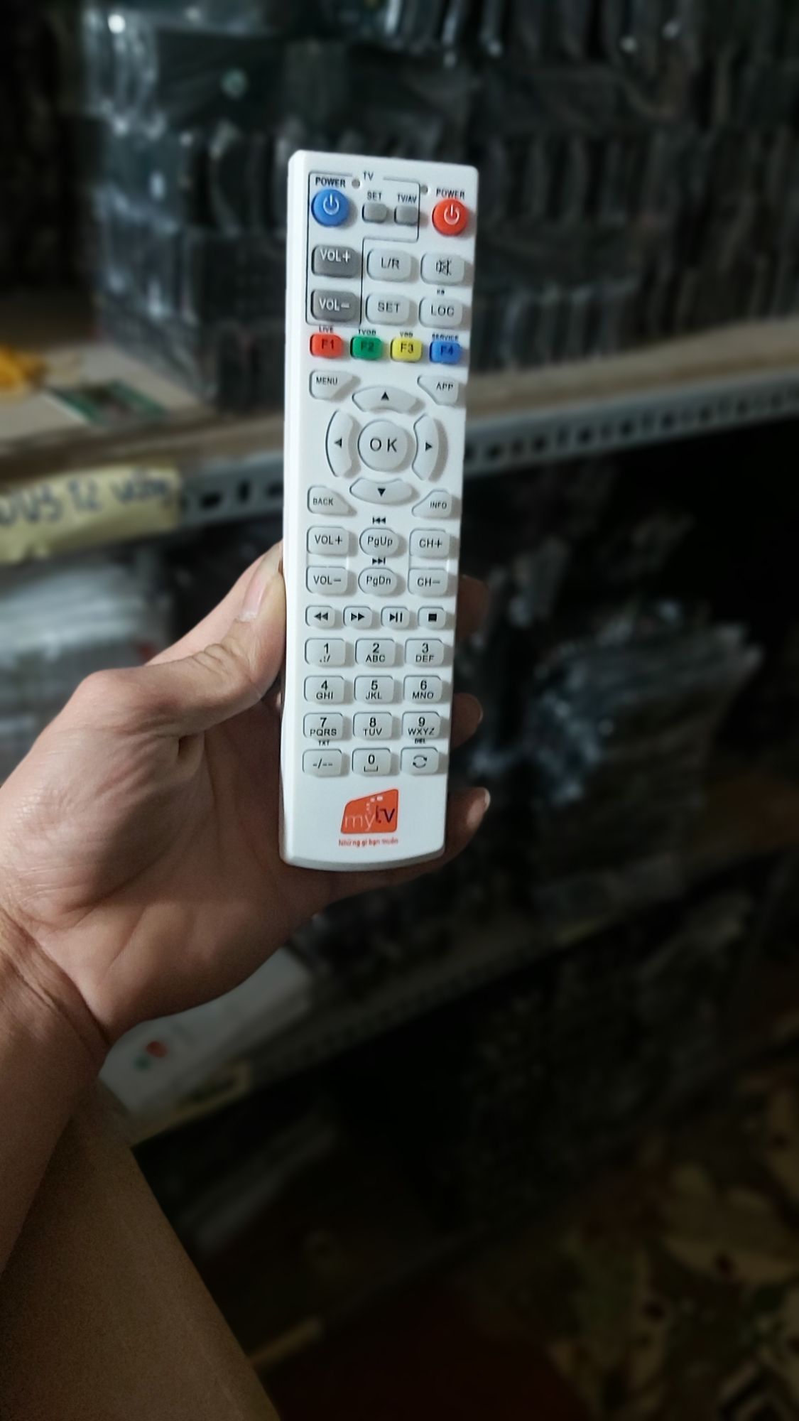điêu khiển mytivi pin to