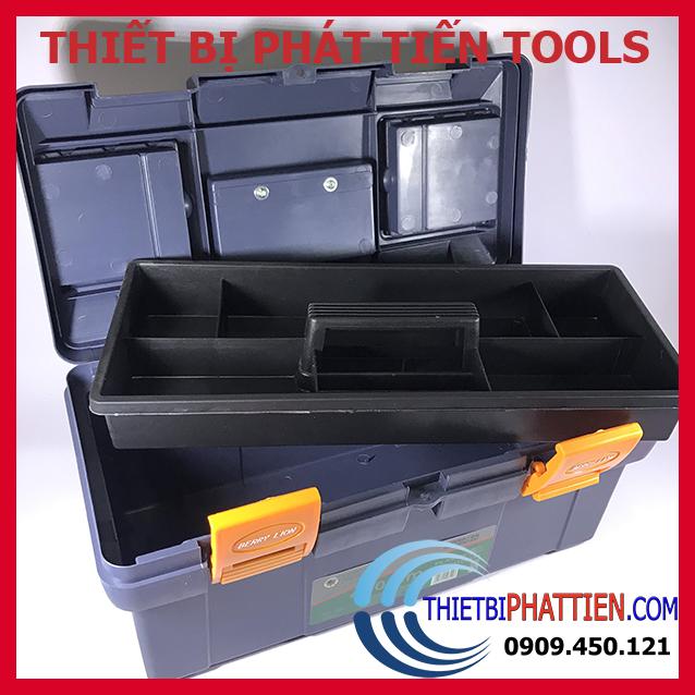 [HCM]Thùng Đồ Nghề Trung 43x21x20cm Berrylion 2 Tầng (Hàng Chất Lượng Cao)