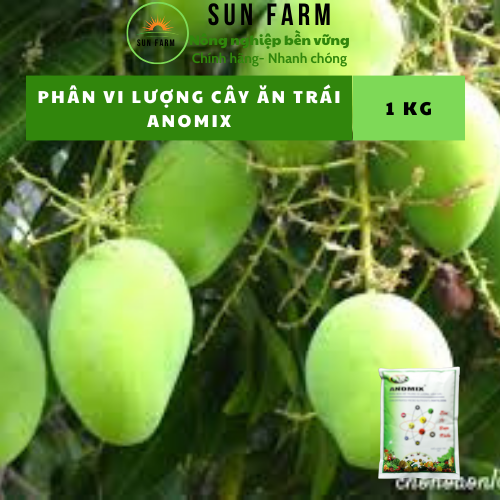 Phân trung vi lượng  Anomix cây ăn quả 1kg