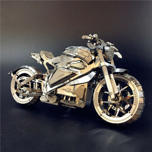 Mô Hình 3D Kim Loại Lắp Ráp Mô Tô Harley-Davidson Project Livewire [Chưa Lắp]