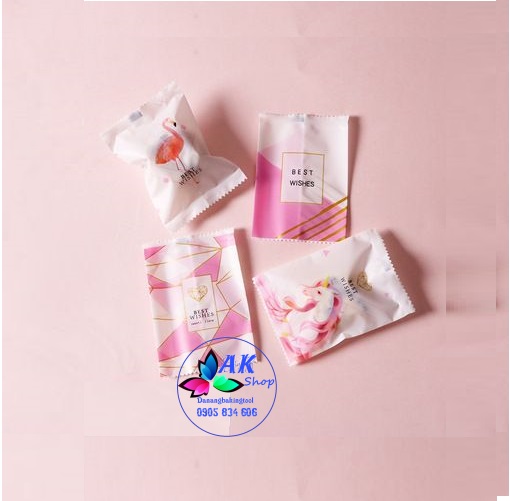 SET 100 TÚI GÓI COOKIE 7x10